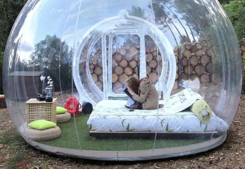 giant clear bubble tent